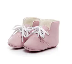 Фрист ходунки с круглым носком Сапоги и ботинки для девочек Обувь Мэри Джейн для маленьких мальчиков Обувь для девочек Обувь мягкой