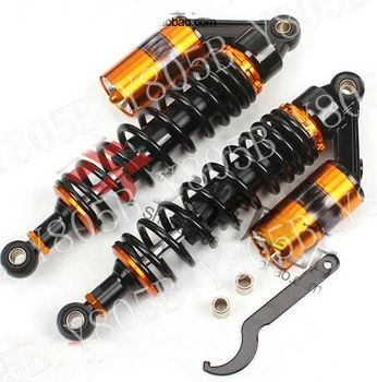 

Golden Motorcycle 350mm Air Shock Absorber For Honda Yamaha Suzuki Kawasaki Dirt bike Gokart ATV motorcycles