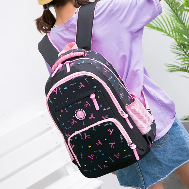 Waterproof Children School Bags Kids Printing Backpacks Set Schoolbag For Girls Princess School Backpacks Kids Mochila Infantil