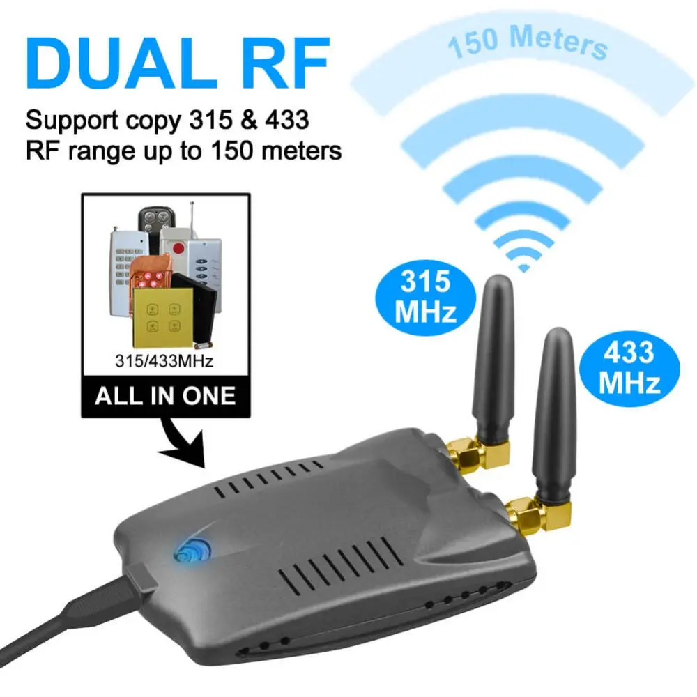 

433Mhz/315 Wireless Remote Control Switch Replacement Smart Home Automation Universal Switch Intelligent Domotica Wi-Fi Remote