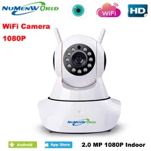 HD 1080P IP Camera wifi camera surveillance camera sd 64GB camara Wireless p2p IP camara PTZ Wifi Security Cam free shipping