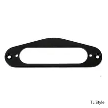 Одиночная катушка шеи звукоснимателя объемное Монтажное кольцо с винтами для Telecaster Tele Стиль электрогитары Алюминиевый сплав металла