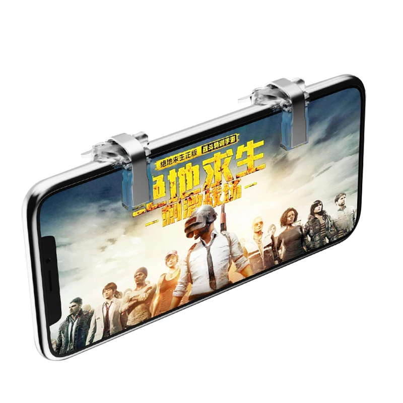 1Pair Phone Gamepad Trigger Fire Button Aim Key L1R1 pubg controller Shooter Controller PUBG mobile gamepad pk V3.0