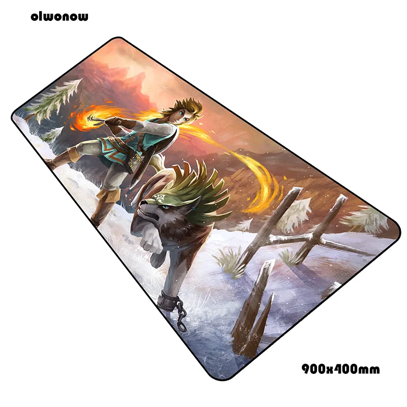 Zelda padmouse 900x400x3 мм игровой коврик для мыши Рождественский большой коврик для мыши игровой компьютерный стол лучший коврик notbook mousemat pc - Цвет: Size 900x400x3mm