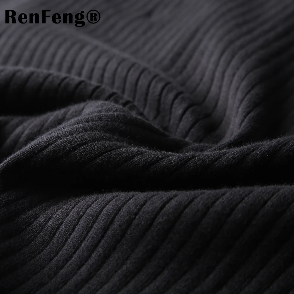 Autumn Men Sweater Fashion Mandarin Collar Long Sleeve Male Cardigan Sweater With Zipper Slim fit Casual Winter knitted Sweater (5)