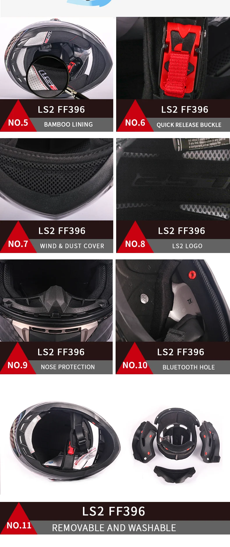 LS2 FF396 углеродное волокно мото rcycle шлем полное лицо LS2 Шлемы casco шлем мото без подушки безопасности насос