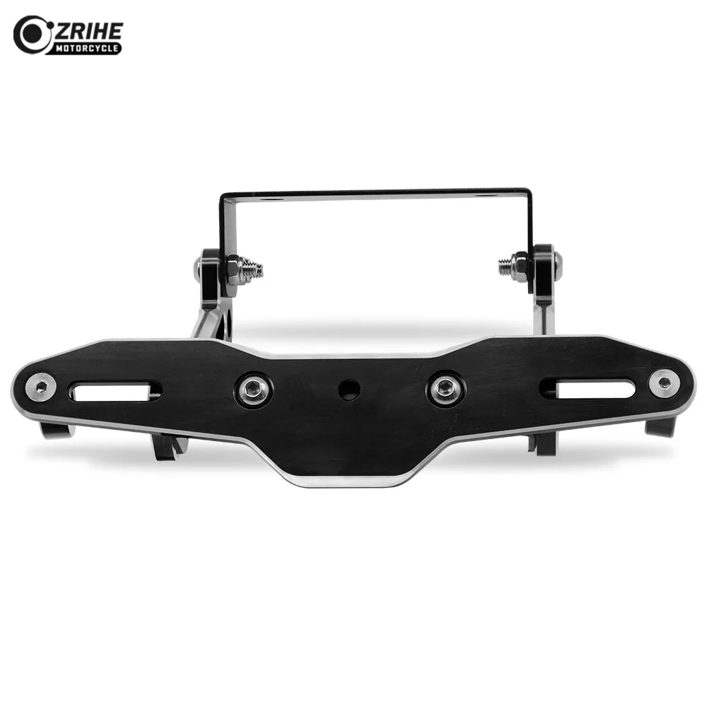 Universal Motorcycle Aluminum carrier tail Rear license plate holder For honda dio cb190r msx 125 suzuki gsr 750 gsr600 SV650 S