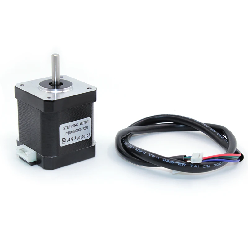 For Openbuilds C-beam Black 42 stepper motors 5mm 1.8 Step Angle and 4 Port Connector Standard for 3d printer electronic 3D0283 |