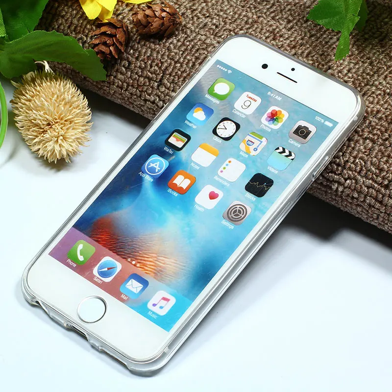 Kimoji Silicone Case For iPhone 6 S Plus Ultra тонкий Плюс Capinha Новые Поступления Shell Обложка Fundas|silicone