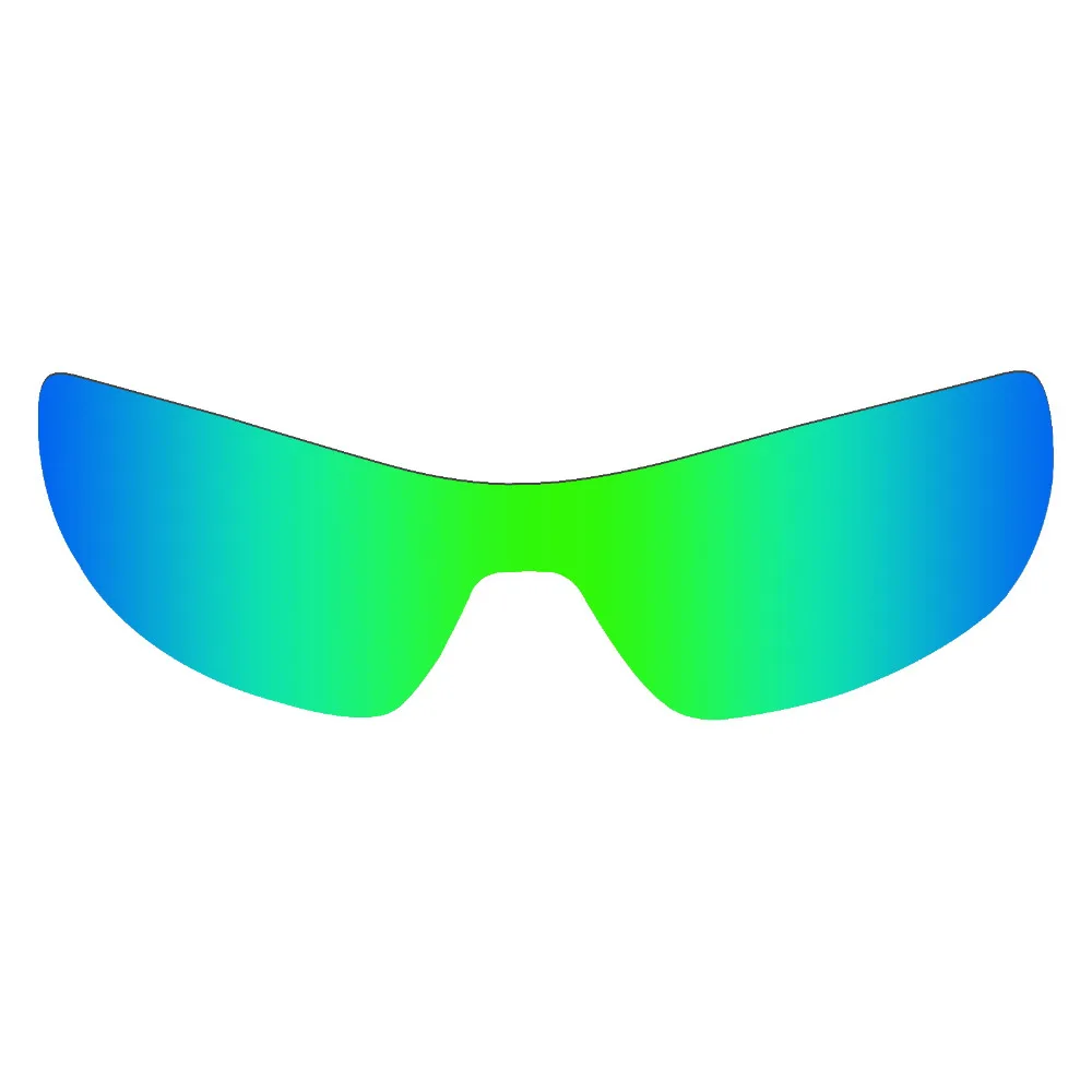 

2 Pieces SNARK POLARIZED Replacement Lenses for Oakley Offshoot Sunglasses Lens Stealth Black & Emerald Green
