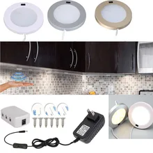 Ручной волновой светодиодный светильник для кухни s под шкаф светильник ing наборы инфракрасный датчик шайба счетчик светильник DC12V Ночной светильник бар лампы для витрины