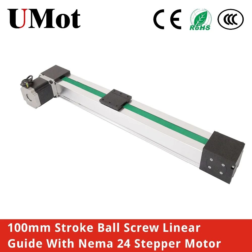 

BW60 100mm Stroke Belt Drive Linear Motion Actuators CNC Linear Guide Slide Rail for CNC Linear Position Kit