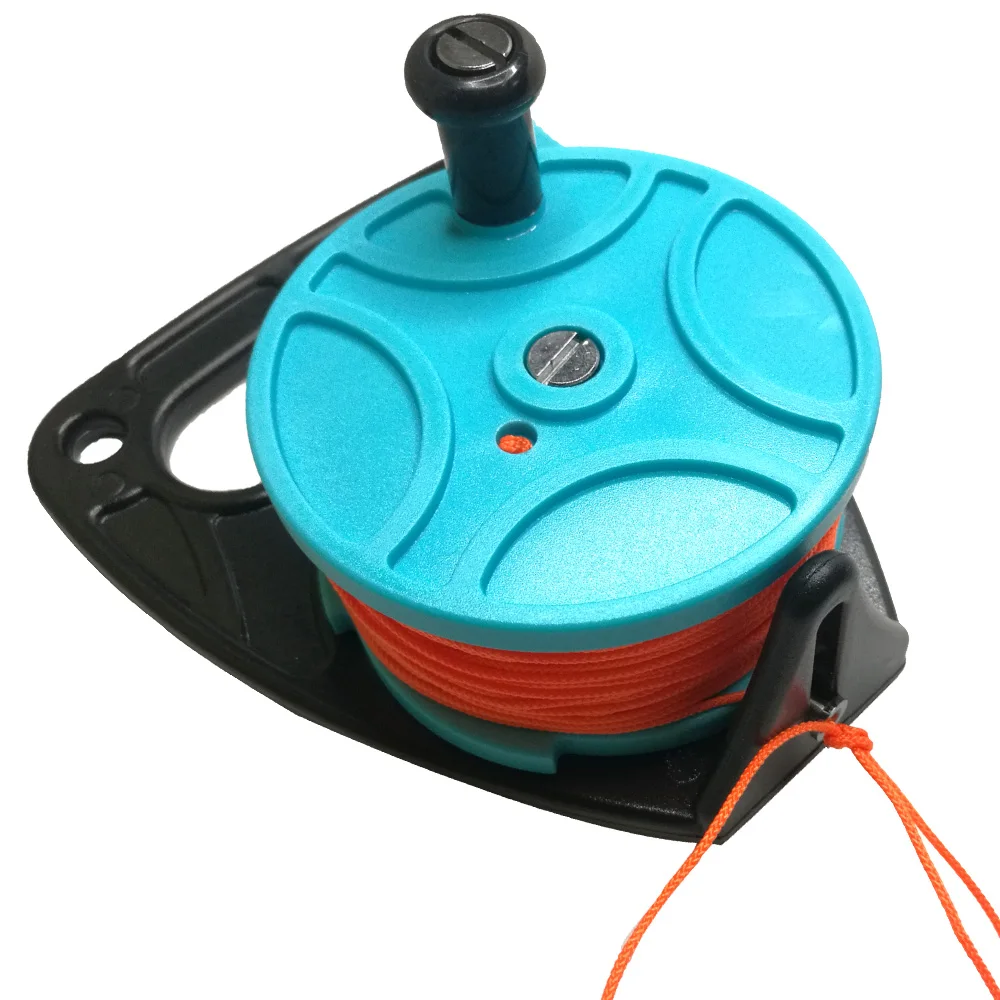 Diving Reel Spool + Diving Signal Marker Buoy + Whistle