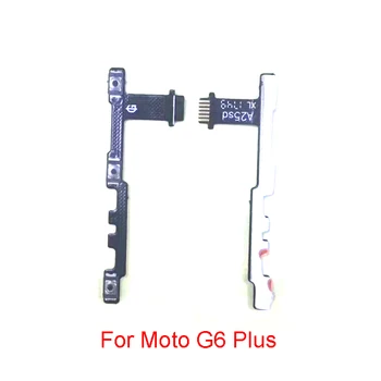 

10Pcs/Lot, New Power On Off Volume Side Button Flex Cable Ribbon For Moto G6 / G6 plus Replacement Part