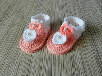 

Crochet baby shoes Baby Girl gift