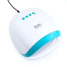 Новейшие УФ-лампы Star4 72 W Светодиодный светильник ногтя с инфракрасным зондирования ногтей сушилка для всех УФ-светодиодный гель 30 шт светодиодный s Бусы Маникюр машина