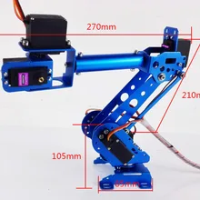 Роботизированная шестикоординатный робот 6 степенью свободы манипулятор механический бум модель промышленного робота готовой продукции