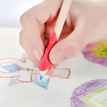 5 шт./лот коррекция силиконовые канцелярские принадлежности ребенок студент дельфин рыба коррекция осанки при письме устройство держать ручку