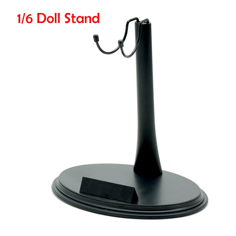 1/6 scale figure doll stand U-shape adjustable plastic display stand with Nameplate for Action Toy Figures