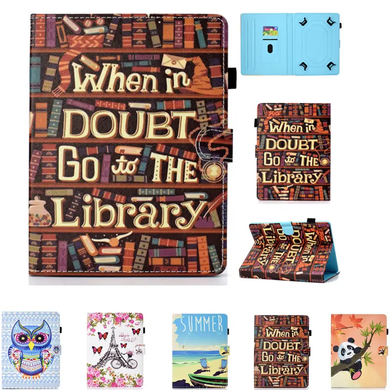 

PU Leather 6.0 7 inch Universal Case Cute Cover For Kobo Glo HD Touch eReader / Aura Edition 2 / clara HD N249 6" Ebook Cases