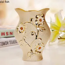 Европейский стиль, керамическая ваза для цветов, домашний декор, свадебный фестиваль, креативная Цветочная ваза, офисное украшение, украшение, подарок
