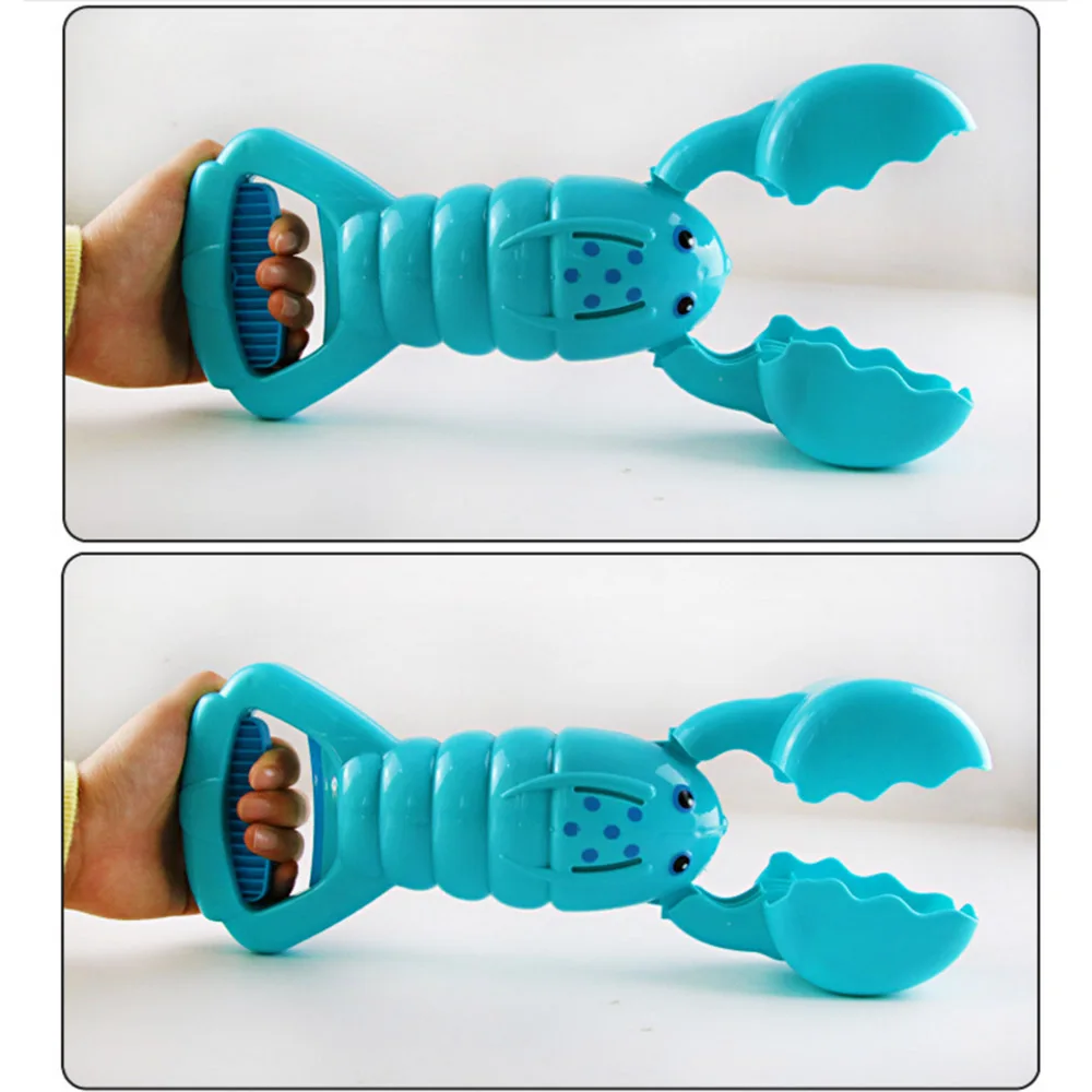 

Creative snowball clip toy lobster children play sand tool crab pliersCartoon Lobster Snowball Clip Winter Snow Sand Model Crab