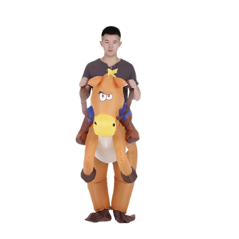 Надувной костюм для мужчин женщин и детей надувной динозавра|rider costume|rider suitrider horse