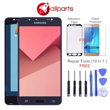 Дешевые Оригинальный 5,2 »Super AMOLED ЖК-дисплей для SAMSUNG Galaxy J5 2016 ЖК-дисплей Дисплей J510 J510F J510FN J510M Сенсорный экран планшета