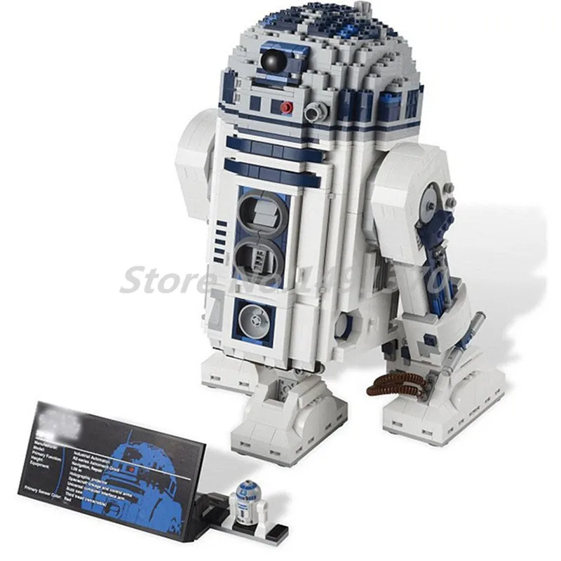 

Star Series The R2 Robot Set D2 Out of print Building Blocks Wars Model Sets Toys For Children Gifts 05043