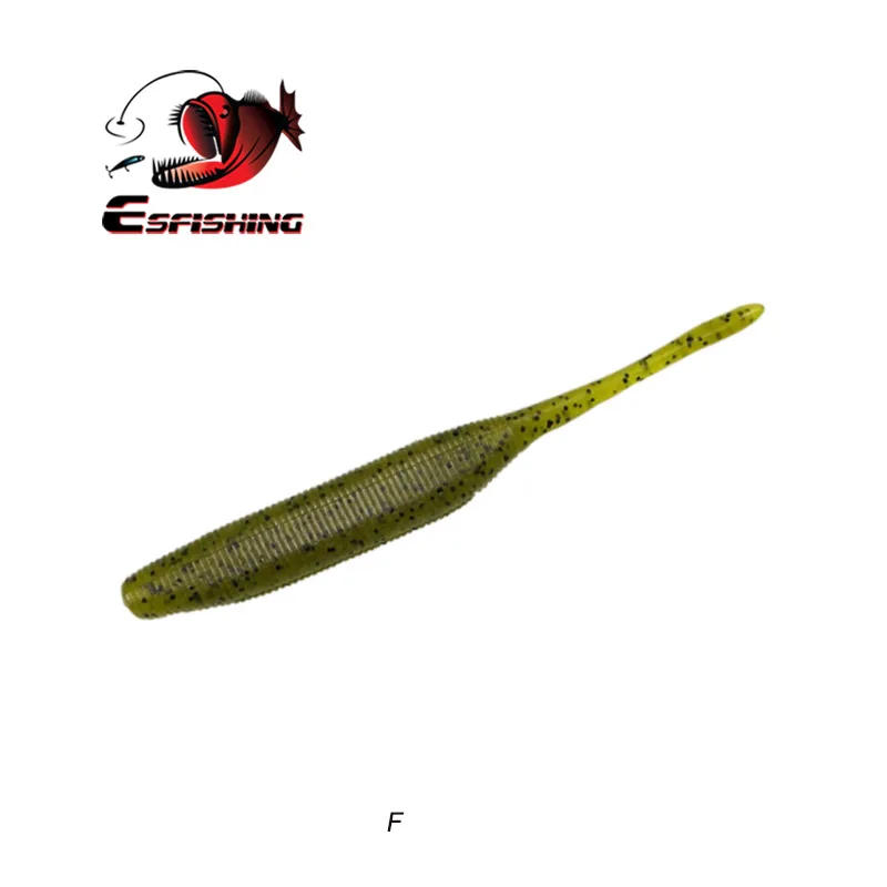 Рыболовные приманки ESFISHING Drive Shad, 125 мм, 7,8 г, 5 шт., рыболовные приманки для ловли карпа, набор Iscas, искусственные приманки для ловли на крючок, спиннербейт - Цвет: PA01