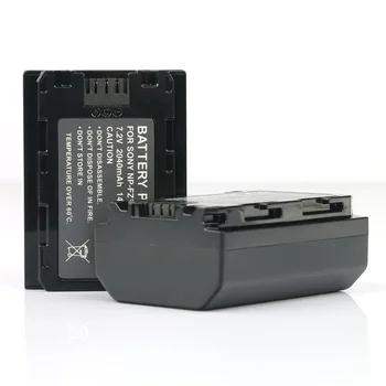 

LANFULANG Battery (2-Pack) for Sony NP-FZ100, BC-QZ1 and Sony a9, a7R III, a7 III, NP FZ100, NPFZ100