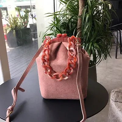 

Acrylic Box Bag Bucket Bag for Women Acrylic Clip designer brand Ins Chain Luxury Women Handbag Banquet Party Purse Shoulder Bag