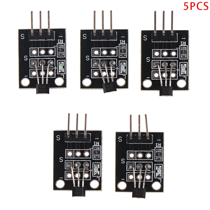 5 шт. KY-003 A3144 Стандартный зал Магнитный Сенсор работает модуль для Arduino Панели |