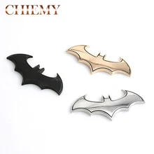 New 3D Car Stickers Metal Bat Auto Logo Car Styling Metal Batman Badge Emblem Tail Decal Motorcycle Car Accessories Automobiles