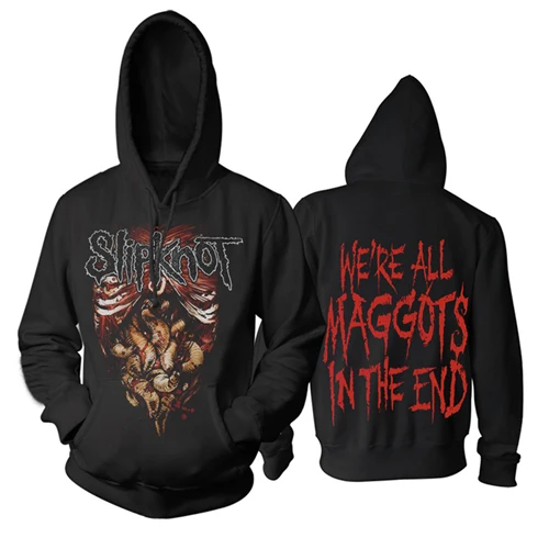 Bloodhoof SLIPKNOT Толстовка тяжелый металл жесткий рок музыка панк Тур концертный s-xxl Азиатский размер - Цвет: style2