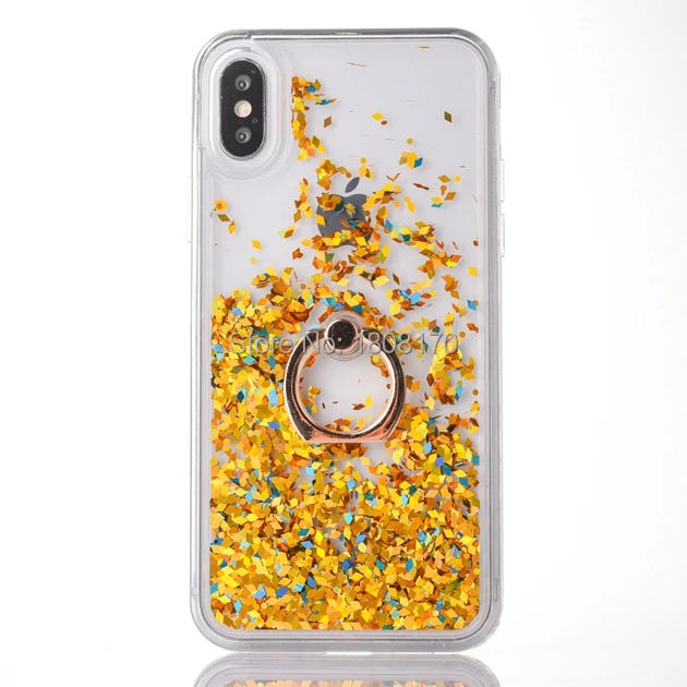 Чехол из ТПУ для IPhone X 8 7 6 6S Plus 5 5S SE Diamond Lover Dynamic Glitter Cover 1 шт.|case for iphone|tpu casecase plus |