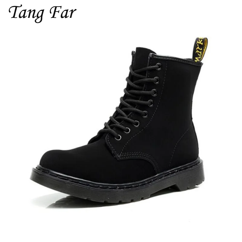

Genuine Leather Men Boots Fashion Solid Men Winter Shoes Ankle Short Plush Warm Men Shoes Male British Style Chukka Dress Boot