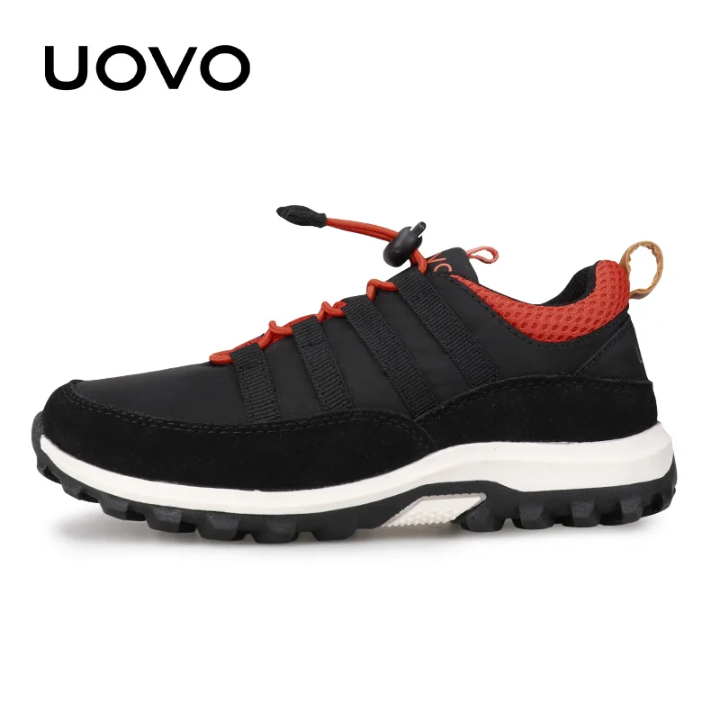 جديد الفتيان والفتيات أحذية رياضية الخريف UOVO 2019 الأطفال أحذية أطفال تنفس Brethable شقة أحذية رياضية كاجوال Eur #32- 38