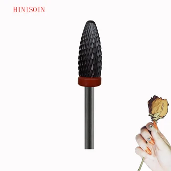 

Black -10PCS-Ceramic Nail Drill Bit - Flame Bit - (1043.060)