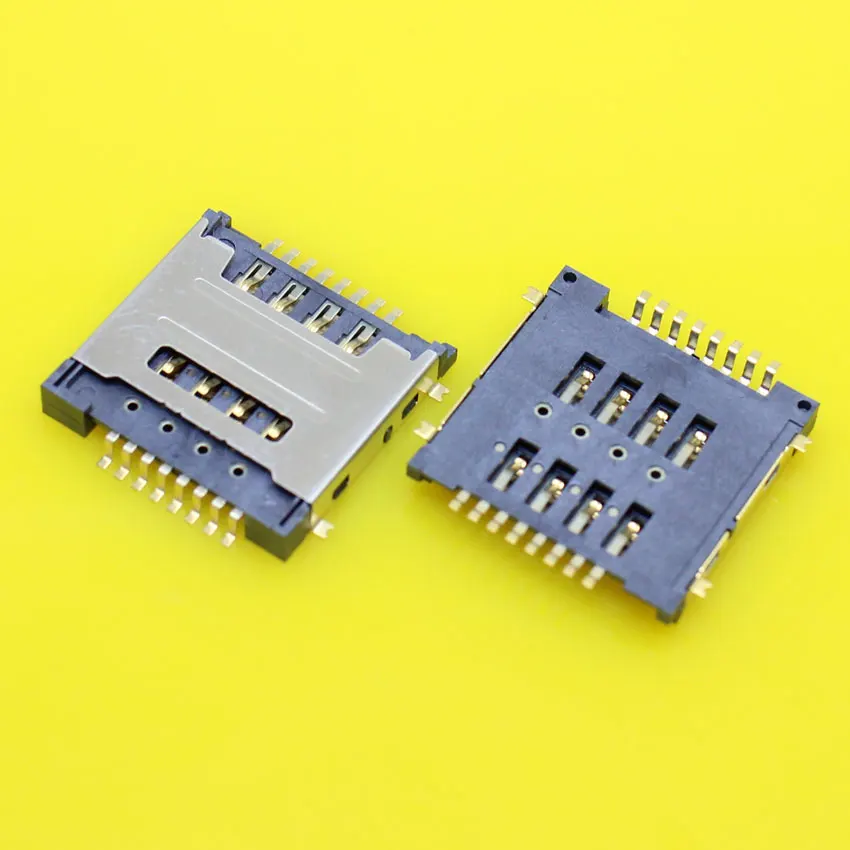 

KA-067 Dual 8P SIM card reader socket connector replacement for Huawei Y320 G7300 T00 Y325 y518 g600 g7300