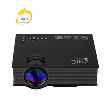 Unic uc46 + мини светодиодный проектор 1200 Lums Air обмен проектор для домашнего кинотеатра Full HD 1080 P видеопроектор HDMI proyector uc46 до