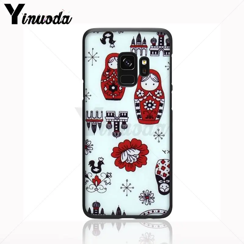 Cute Russian Dolls Pattern Matryoshka