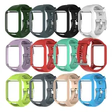 Watchband for Tom Tom 2 3 Series Watch Strap Silicone Replacement Wrist Band Strap For TomTom Runner 2 3 GPS Watch yamaha ws 865a 800 series tom stand for yess