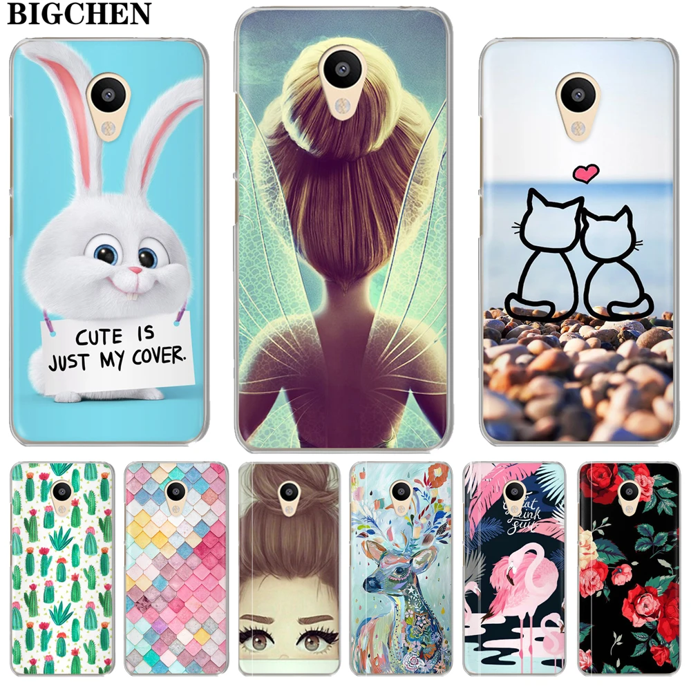 

BIGCHEN Fashion Cover Cases For Meizu M5C M3s M5s M3 M5 M6 Note Pro 6 Soft TPU Silicone Phone Cases For Meizu U10 U20 Back Cover