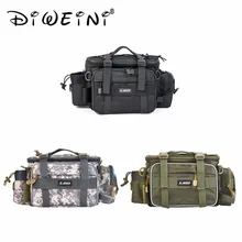 Многофункциональная приманка Рыболовная Снасть водонепроницаемая сумка для рыбалки Ткань Оксфорд сумки на плечо 40x17x20 см