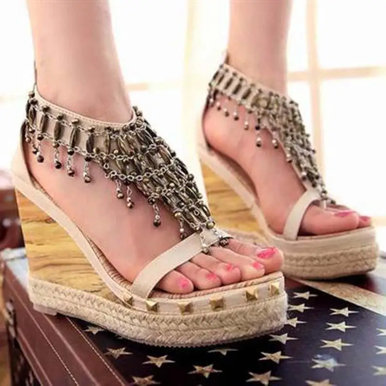 Buy Luxury newest free shipping 2013 wedges sandals