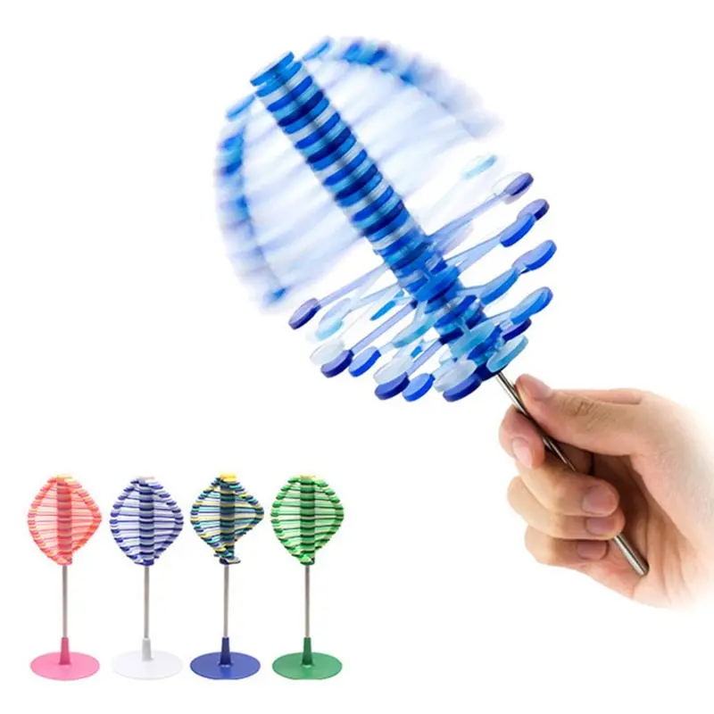 

Rotating Lollipop Fibonacci Sequence Creative Office Ornaments Decompression Toys Ro-Lollipop For Children Adult dropshipping