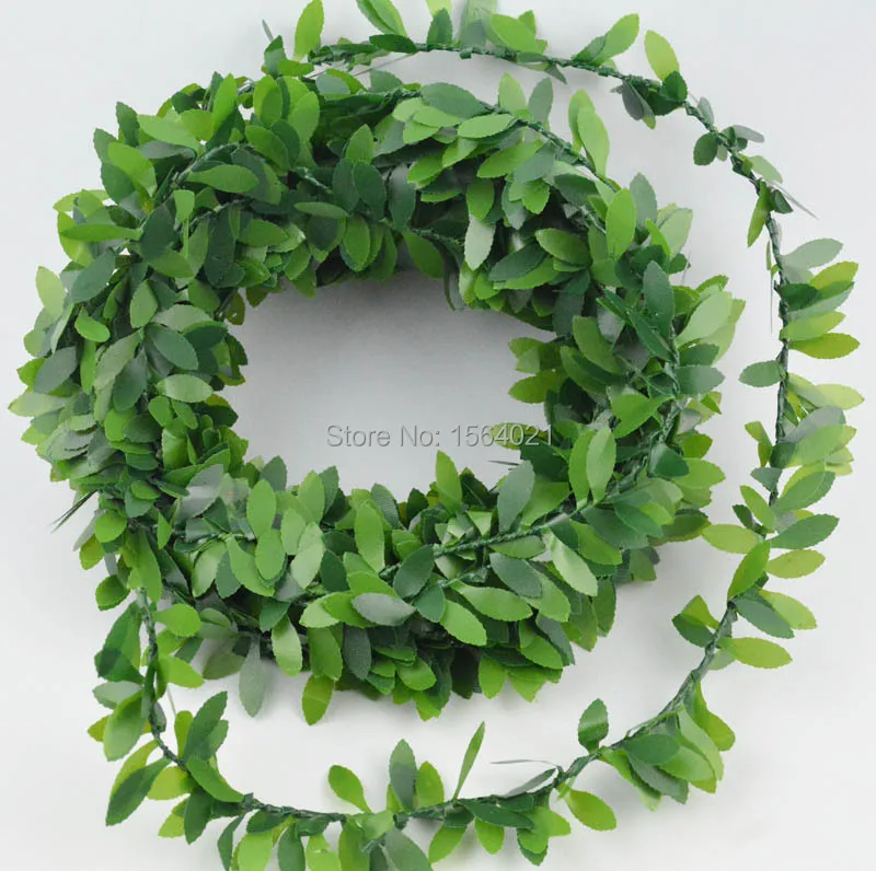 8 ярдов Petit Leaf Boxwood гирлянда для свадебной вечеринки упаковка садовой Винтажные