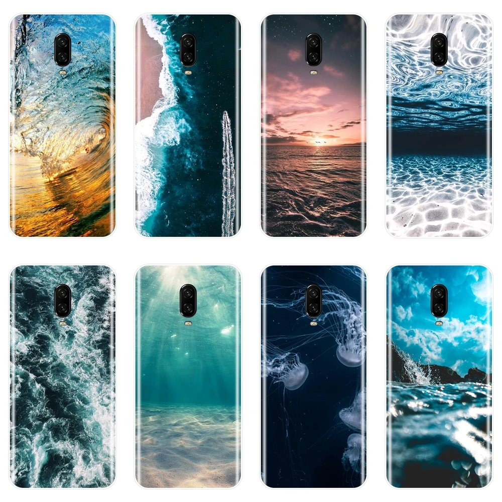 

Soft Back Cover For One Plus 6 6T 5 5T 3 3T Wave Ocean Beach Sea Cool Landscape Phone Case Silicone For OnePlus 6 6T 5 5T 3 3T