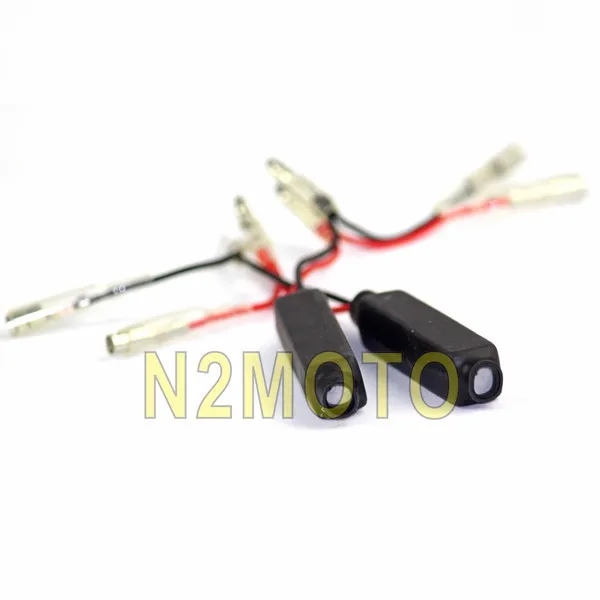 2 шт. 12V черный указатель поворота резистор света Светодиодный проблесковый маячок сопротивление исправление для Honda Yamaha Сузуки Кавасаки